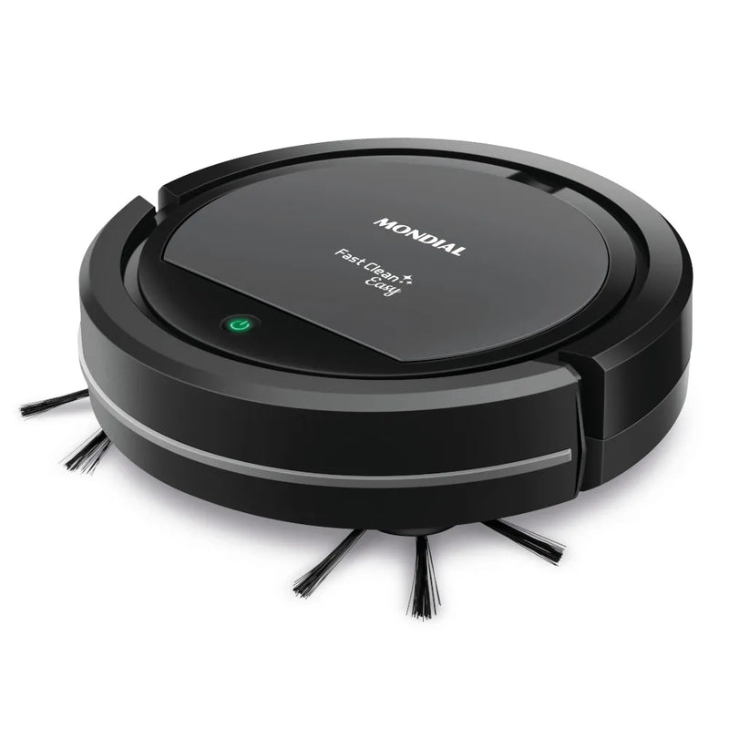 Aspirador Robô Mondial RB-08 para Pó 30W Preto/Cinza - Bivolt