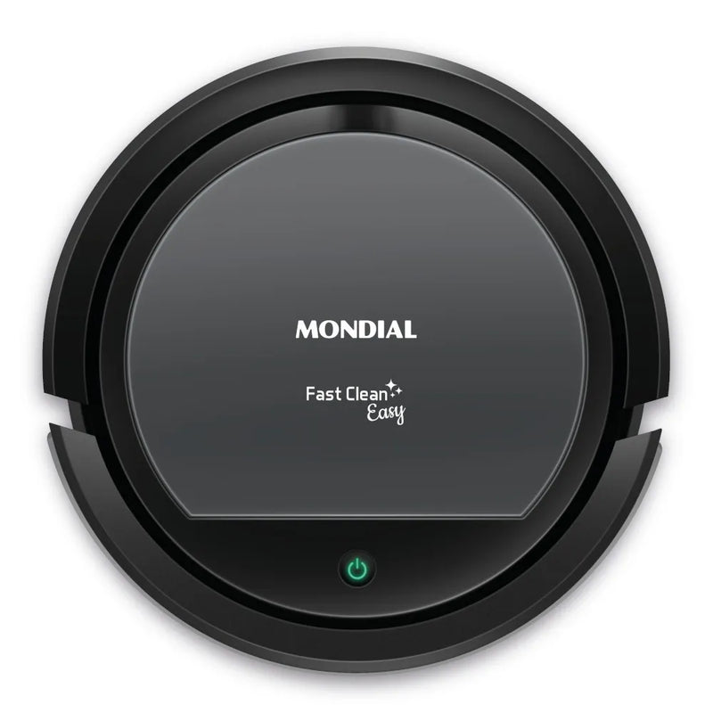 Aspirador Robô Mondial RB-08 para Pó 30W Preto/Cinza - Bivolt