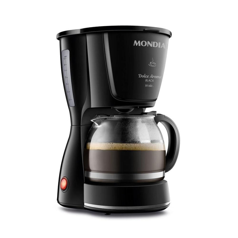 Cafeteira Elétrica Mondial Dolce Arome Black C-30-18x-fb - 220v