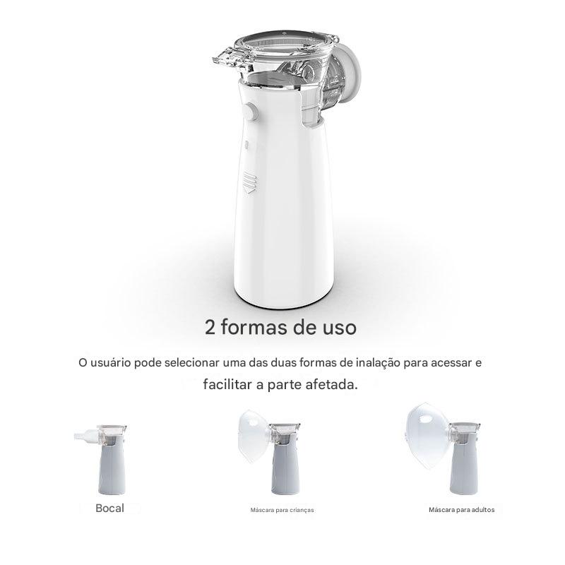 Inalador Nebulizador Kotia© - portátil e ultra-silencioso