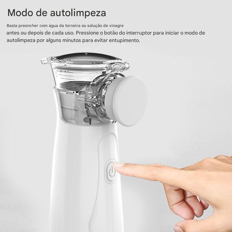 Inalador Nebulizador Kotia© - portátil e ultra-silencioso