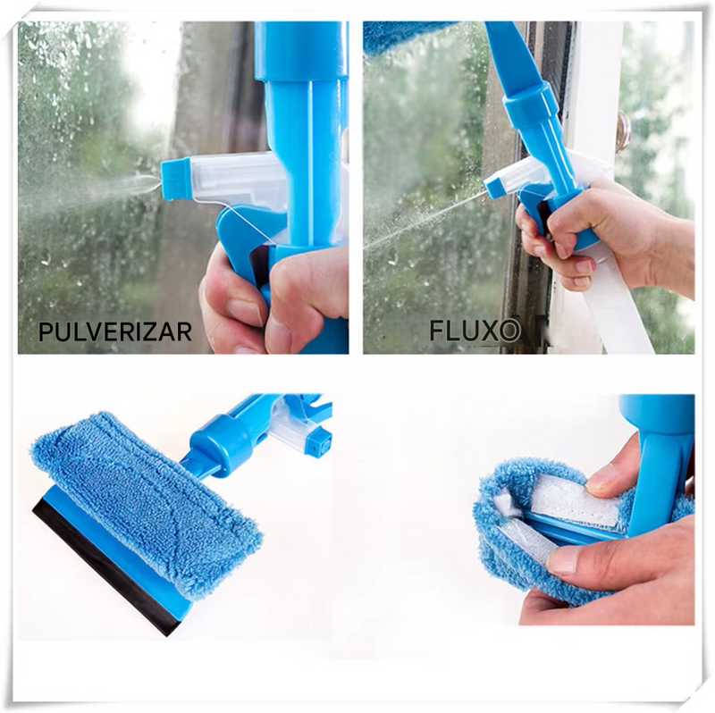 Limpador de vidro 3 em 1 - ClearGlass