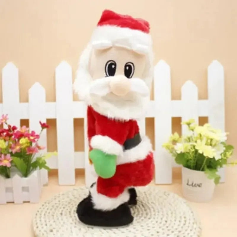 Papai Noel Musical Dançarino Com 32 cm - Noel