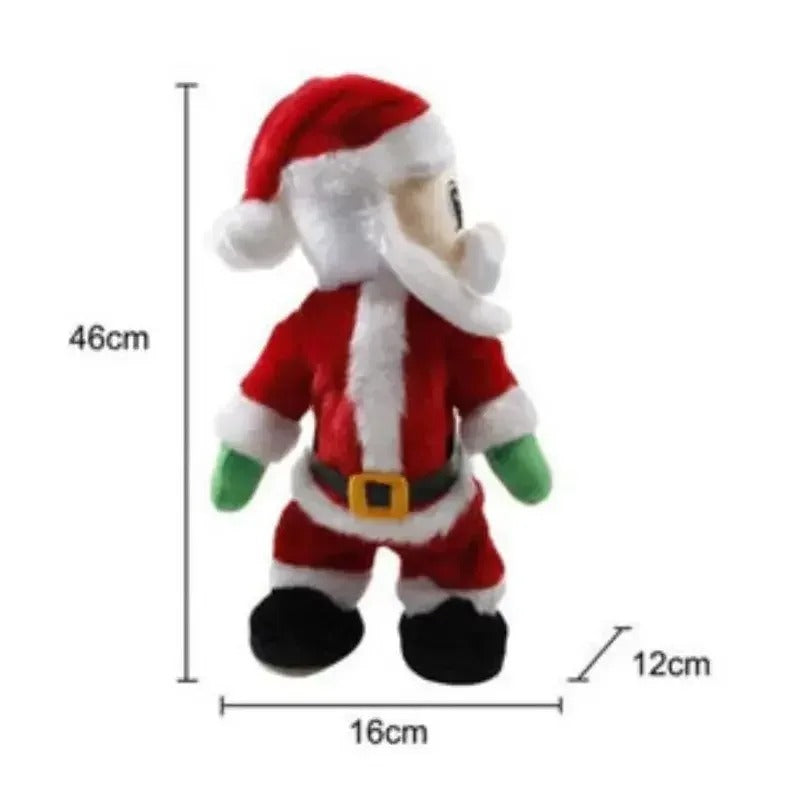 Papai Noel Musical Dançarino Com 32 cm - Noel