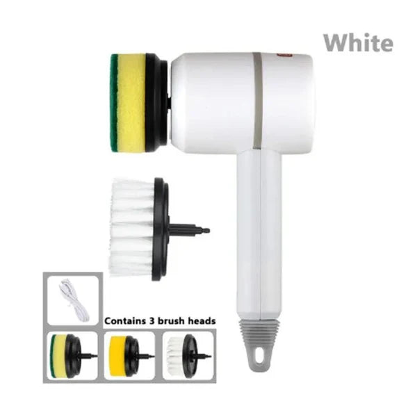 Escova de Limpeza Elétrica Multifuncional Doméstica Recarregável - MaxClear